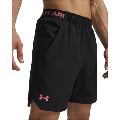 Under Armour Vanish Woven 6in Shorts čierna/ružová