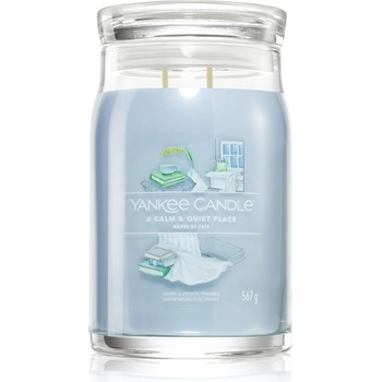 Yankee Candle A Calm & Quiet Place ароматна свещ Signature 567 гр