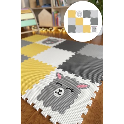 Minideckfloor podlaha 12 dílů beránek a lama 230197 – Zboží Mobilmania