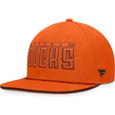 Fanatics Anaheim Ducks Flat Brim Snapback