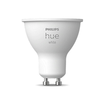 Philips Смарт LED луничка Philips HUE WA, бяла, GU10, 4.2W, 400 lm, бяла светлина (2100-6500K), (BT, Zigbee, Homekit, Google, Alexa, SmartThings) (929003666701)