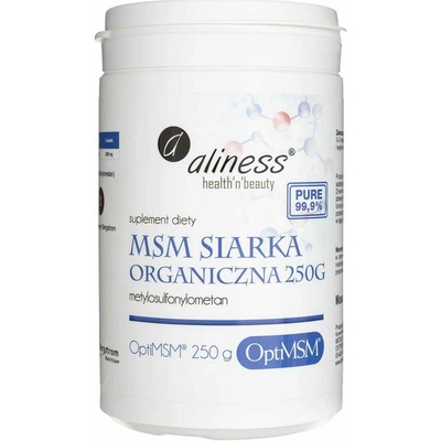 Aliness MSM organický prášok so sírou 250 g