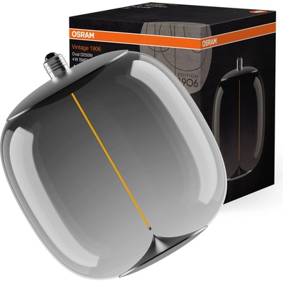 Osram LED Žiarovka VINTAGE FILAMENT E27/4W/230V 2700K dymová P227548