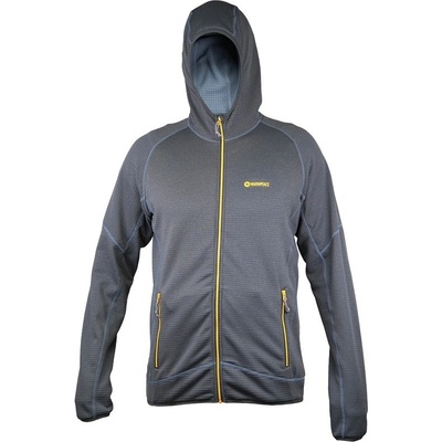 Polartec PowerGrid na zips kapucňu pútko na zavesenie a spod Majolica Blue