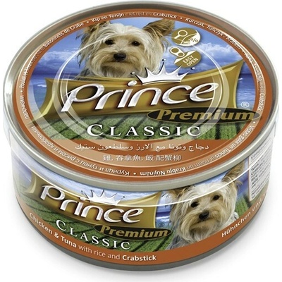 Prince Adult Kuře Tuňák Krab Rýže 170 g