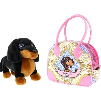 Funville Детска играчка Funville CuteKins - Дакел в чанта Donna Chichi (51088)