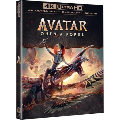 Avatar: Oheň a popol 4K Ultra HD BD + BD