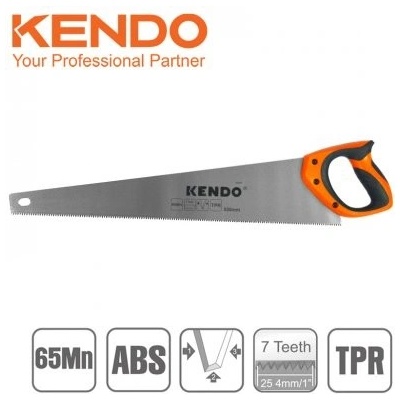 KENDO ocaska 550 mm kalené zuby 65Mn 30404
