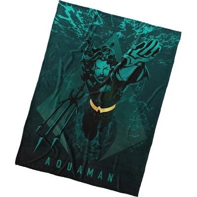 Carbotex Mikroplyš deka Aquaman Stratené Kráľovstvo 150x200