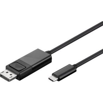 MicroConnect USB3.1CDPB05 USB3.1 C (M) - DisplayPort V1.2 (M) / 4K*2K@60Hz, 0,5m, černý