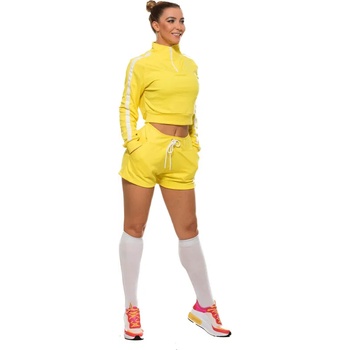 Excess Спортен комплект Excess Summer Yellow - блуза и къс панталон (EX-25284)