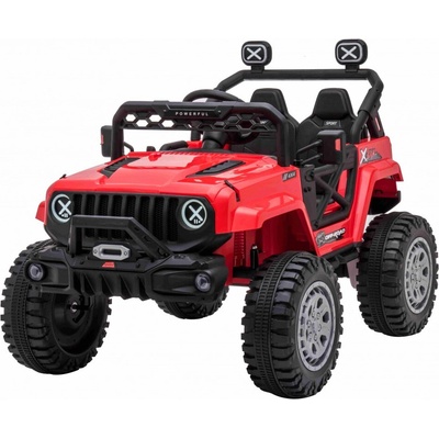 Mamido Elektrické autíčko Jeep Off-road Speed 4x4 červená