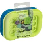 Melii Силиконова форма за замразяване Melii - 2 броя, Blue/Lime (ML15710)