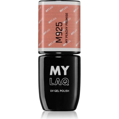 MylaQ UV Gel Polish My Promise гел лак за нокти цвят My Peachy Promise 5ml