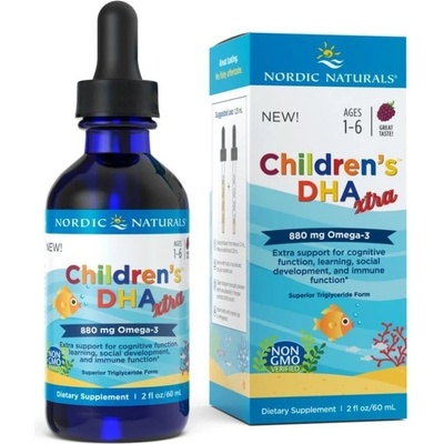 Nordic Naturals Childrens Dha Xtra 880 Mg 60 ml