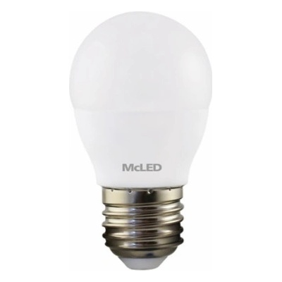 McLED LED žárovka E27 G45 2,7W 25W teplá bílá 2700K