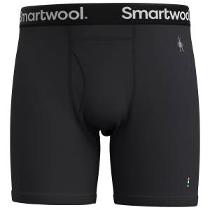 Smartwool M Everyday Merino Boxer Brief Boxed Размер: M / Цвят: черен