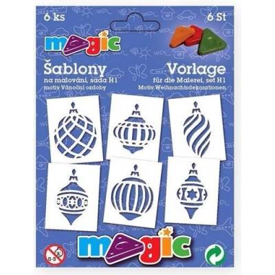 Primo Magic Šablony papírové Ozdoby sada 6 kusů