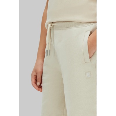 Calvin Klein Jeans къс панталон тип анцуг за деца с памук (LV1CKSJC52.128.176.PPY2)