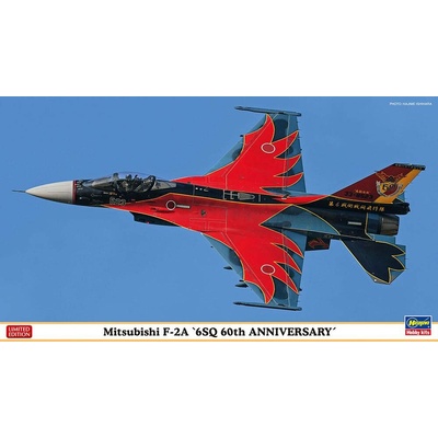 Hasegawa Mitsubishi F-2A `6SQ 60th Anniversary` Hasegawa 1:72