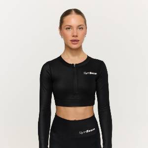 GymBeam Дамски спортен топ Prime Black XXL