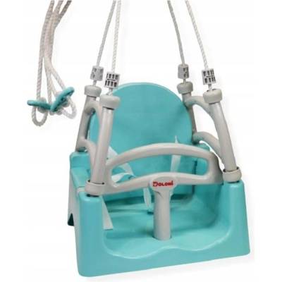 Doloni детска люлка 3 в 1 тюркоазено-сиво