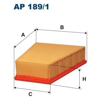 FILTRON Vzduchový filter AP 189/1