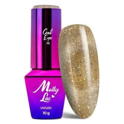 Molly Lac Cat Eye Foxy Eyes 555 Eyes Golden magnetický efekt kočičích očí 10 g