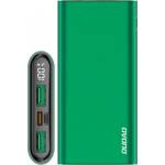 Dudao Външна батерия Dudao, 10000 mAh, 20W, Power Delivery, Quick Charge 3.0, Qi бързо зареждане, 2хUSB/USB-C, K14H, зелен (DD-10000-K14-H-G)