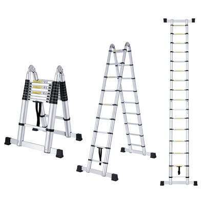 MXM Kloubové teleskopické štafl MXM TZ12-36-36 3, 6m + 3, 6m / 7, 2m