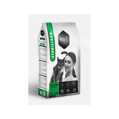 AMITY premium cat Sterilised chicken rice 10 kg
