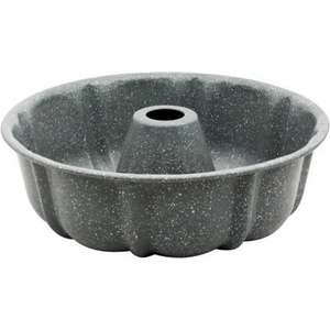 Voltz Форма за кекс Voltz V51223GA, 25.5x8.5 см, Мраморно покритие, Въглеродна стомана, Сив (V51223GA)