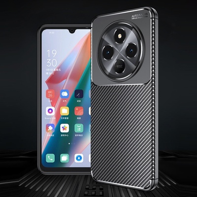 Redmi 14C 4G Удароустойчив Carbon Fiber Калъф и Протектор