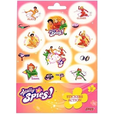 Totally Spies samolepky Action