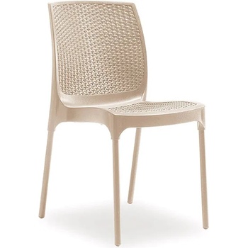 Image 1 of Novussi NOVUSSI-Стол SUNNY RATTAN (R009)КАПУЧИНО D: 56cm/ H: 84cm/ W: 45cm/SH: 45 (0142329)