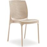 Novussi NOVUSSI-Стол SUNNY RATTAN (R009)КАПУЧИНО D: 56cm/ H: 84cm/ W: 45cm/SH: 45 (0142329)