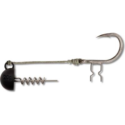 Black Cat Montáž Shad Claw Rig vel.6 1 ks