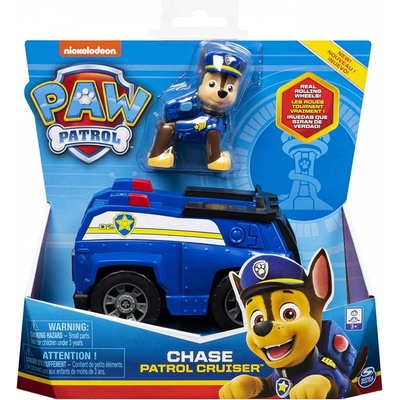 Spin Master Paw Patrol Tlapková Patrola Základní vozidlo s figurkou Chase