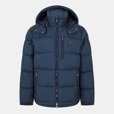 Ralph Lauren Яке Polo Ralph Lauren Men's El Cap Water Resistant Duck Down Detachable Hood Short Puffer Jacket - Collection Navy