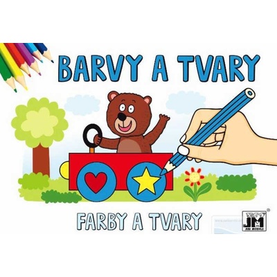 Jiri Models Omalovánky A5 Barvy a tvary