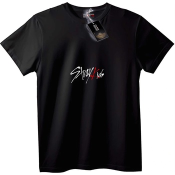 NOONEBRAND Тениска Stray Kids Лого - L, Black