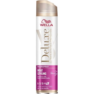 Wella Deluxe Heat Styling Ultra Strong Hold Hairspray 250 ml