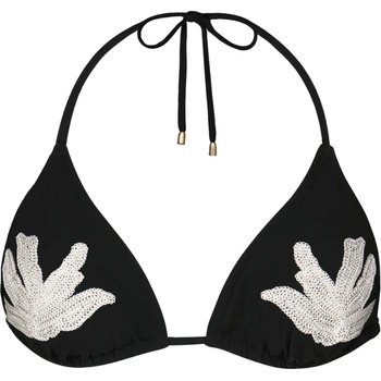Barts Дамско бикини горнище Barts Women's Zimbra Triangle Bikini top - Black - размер 42 (EU) (150-6472-0114)
