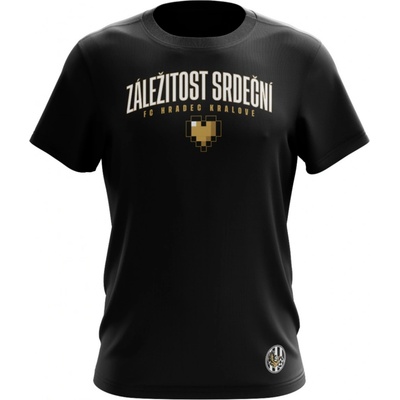 Jako triko FCHK Záležitost srdeční černá