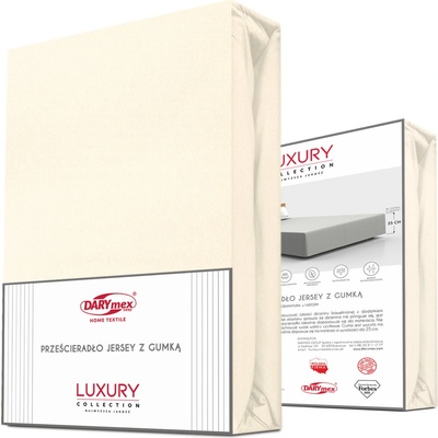 Darymex Jersey prestieradlo KRÉMOVÉ 90X200x25