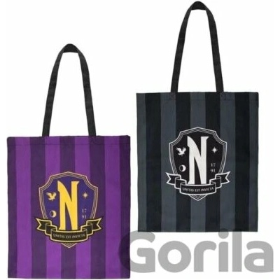 Distrineo plátená taška Wednesday Nevermore