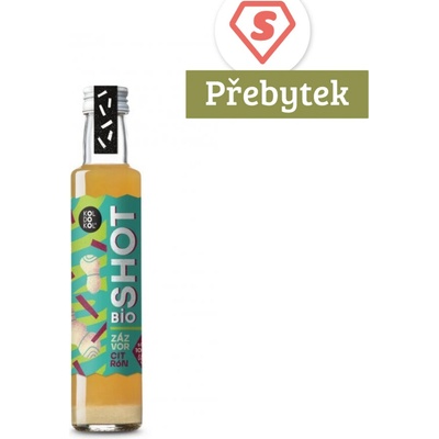 Koldokol Bio Shot zázvor a citrón 250 ml