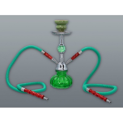 SHISHA 31cm/2 zelená