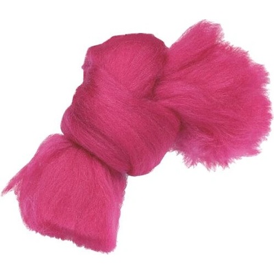 KNORR MAGIC WOOL - Česaná vlna (029 - ružová, 10 g)