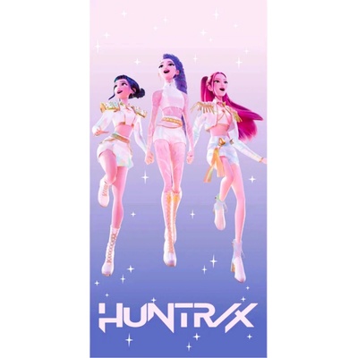 Halantex froté osuška 70 x 140 cm K-Pop Demon Hunters Stars